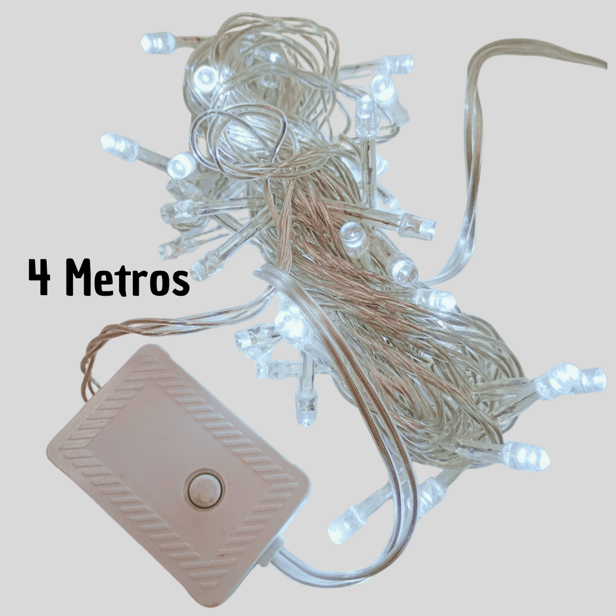 Serie LED 50 Luces Blancas - Minimalista Elegante - Imagen 1